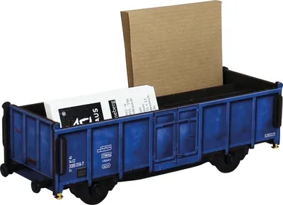 Produktbild von Box Güterwagen blau