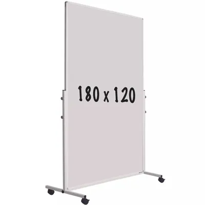 Produktbild von Mobiles Whiteboard Emaille PRO Tracey - Wochenplaner - Monatsplaner - Jahresplaner - Magnetisch - 180x120cm