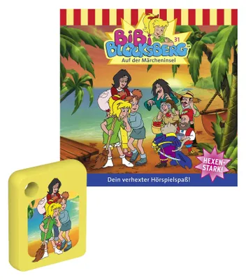 Produktbild von Galakto Audio-Token: Bibi Blocksberg - Folge 31 - Bibi Blocksberg auf der Märcheninsel, Hörspiel für Kinder ab 4 Jahre, Spielzeit ca. 45 Minuten