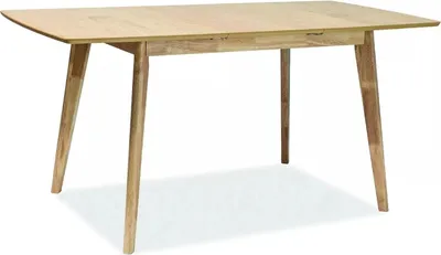 Zdjęcie produktu dla Dřevěný rozkládací jídelní stůl Signal BRANDO 120 (160)x80 dub (vystavený kus Svitavy - pouze osobní