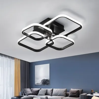 Produktbild von Comely LED Deckenleuchte 60W Deckenlampe, Wohnzimmerlampe LED Modern