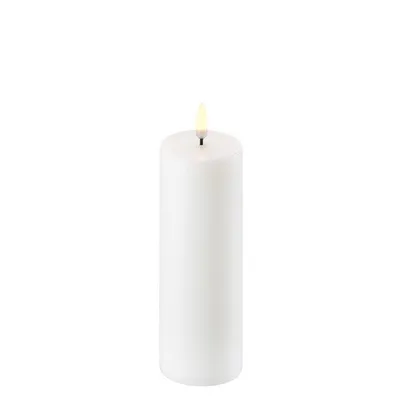 Productafbeelding van UYUNI Verlichting, LED-kaars, model PILLAR, 5,8 x 15 cm, wit