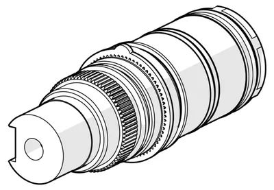 Produktbild von Hansa Thermostat-Regelteil HANSATEMPRA DN 15, z Temperaturregel., o. Mengenreg.