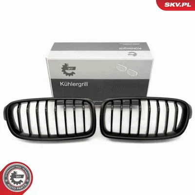 Produktbild von ESEN SKV 66SKV121 Kühlergrill Frontgrill für BMW 3 Touring (F31) Schwarz-Matt