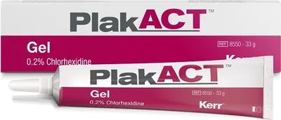 Produktbild von PlakACT-Gel 0,2% Chlorhexidin Tube 33g