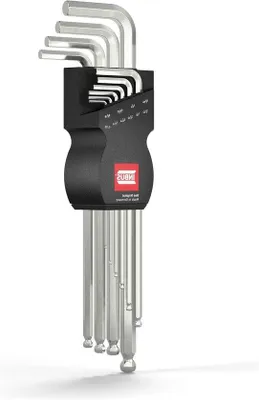 Produktbild von Schlüsselsatz 10-tlg 0,05-5/16" Kugelkop Professionell