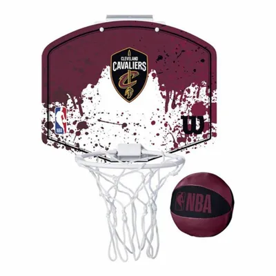 Produktbild von Wilson Team Mini Hoop Nba Cavaliers Set Mit Ball Und Mini-basketballkorb Mehrfarbig  Mehrfarbig One Size