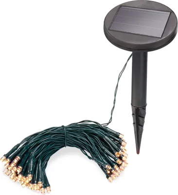 Produktbild von esotec Solar Lichterkette mit 60 warmweißen LEDs 6 Meter wetterfest 102168
