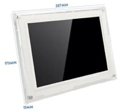 Immagine prodotto di Cornice digitale Benel Photo WT-101B, acrilico trasparente, 10,1 pollici