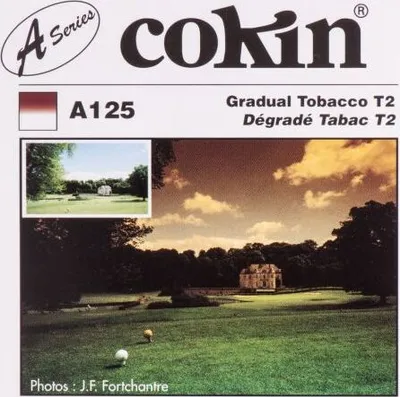 Produktbild von Cokin Filter halber Größe A125 Größe S, tobacco