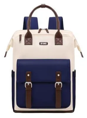 Produktbild von Schulrucksack Teenager Leicht Tagesrucksack Blau 24L Laptopfach 15.6 Zoll