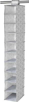 Produktbild von CALICOSY -  Rack mit 10 Fächern, Vliesstoff, Fächer-Muster - H128 cm