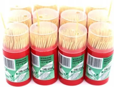 Obrázok produktu pre bambusové špáradlá, 12 balení po 140 ks | 27–55