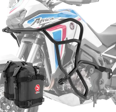 Produktbild von Set Sturzbügel + Taschen für Honda Africa Twin 1100 CRF 20-23 Motoguar