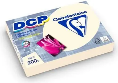 Produktbild von Clairefontaine Multifunktionspapier DCP A4 200 g/qm elfenbein 250 Blatt
