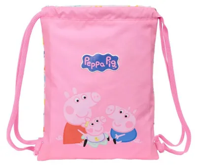 Obrázek produktu pro Sportovní taška Peppa Pig, dětský motiv, rozměry 34 cm