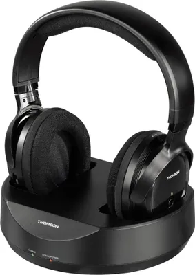 Obrázek produktu pro Thomson WHP3001BK, Bezdrátový, 20 - 20000 Hz, Hudba, Sluchátka, Černá
