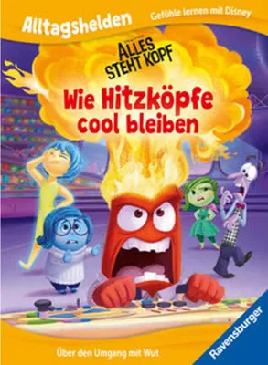 Obrázok produktu pre Ravensburger Buch Gefühle lernen mit Disney Pixar Alles Über den Umgang mit Wut 49796