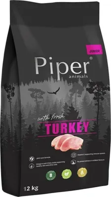 Obrázek produktu pro DOLINA NOTECI Piper Junior s krůtou Suché krmivo pro psy 12 kg