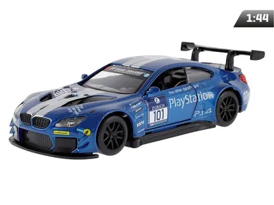 Produktbild von DAFFI MSZ 1:44 BMW M6 GT3 blau M-315 33150