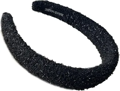 Immagine prodotto di Ampio cerchietto per capelli in punto lana - Vintage Glam White
