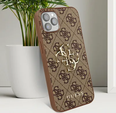 Produktbild von Guess, Schutzhülle für Apple iPhone 13 Pro, Braun