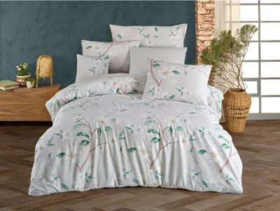 Obrázek produktu pro Povlečení francouzské bavlna 220x220,70x90 Saly green