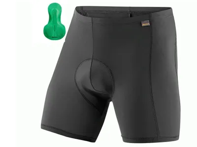 Produktbild von Gonso He-Rad-U-Pants - Sitivo U black / bright green black / bright green L