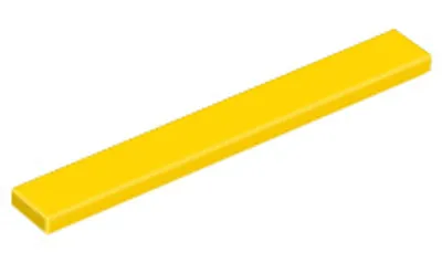 Image de 25 pièces LEGO, pièce c. 4162 en jaune (jaune)