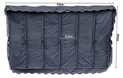 Produktbild von Ersatzdach Standmarkise Dubai Markise Grau 375 x 225 cm