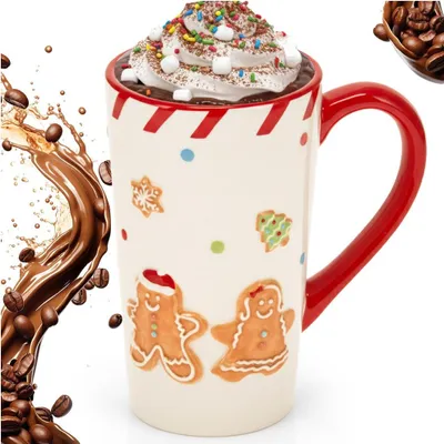 Image de Tasse de Noël pour café ou thé Cadeau de Noël Bonhomme XL