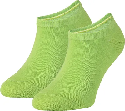 Produktbild von Kinder Sneaker Socken für Mädchen & Jungen Kurze Baumwollsocken, 24-29, Grün (Spring Grass)