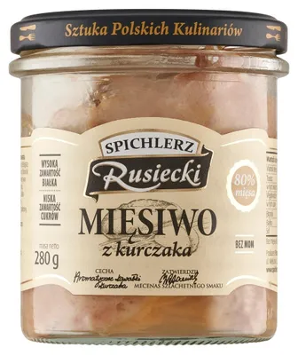 Zdjęcie produktu dla Mięsiwo z kurczaka 280g Spichlerz Rusiecki