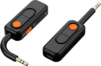Immagine prodotto di Adattatore Bluetooth - Ricevitore per auto - Streaming musicale - Cancellazione del rumore CVC 8.0 - Portata di 10 metri - Nero
