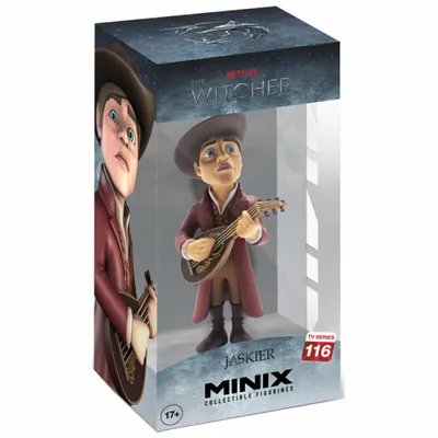 Produktbild von Minix Der Hexer Jaskier-figur 12 Cm Golden Golden One Size