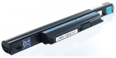 Produktbild von Akku für Acer BT.00607.123 Li-Ion 11,1 Volt 4400 mAh schwarz.