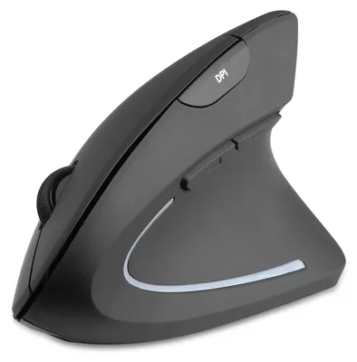 Produktbild von Perixx PERIMICE-713 R Vertikale Ergonomie-Maus, kabellos, wiederaufladbar