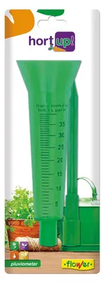 Imagen del producto de Medidor de lluvia, transparente, de 30 cm, para jardín y observación meteorológica