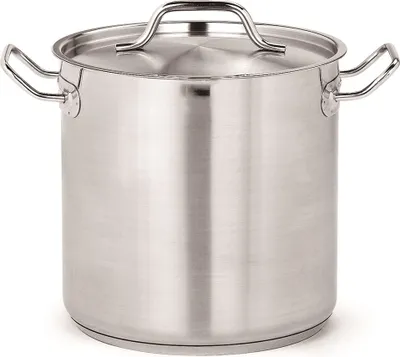 Produktbild von CHEFGASTRO Gemüsetopf Hoch Edelstahl + Deckel 45 71L BxTxH 450x450x450mm