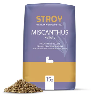 Produktbild von STROY Miscanthus Pellets Einstreu 15kg