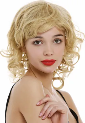 Produktbild von WIG ME UP Perücke schulterlang Locken lockig Blond Goldblond ETW-7155AHT-86