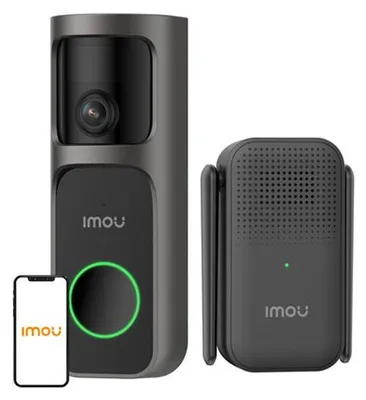 Obrázek produktu pro Imou DB-3EP-4M0W/DS3, Černá, Domácí, Zeď, MicroSD (TransFlash), 512 GB, H.265