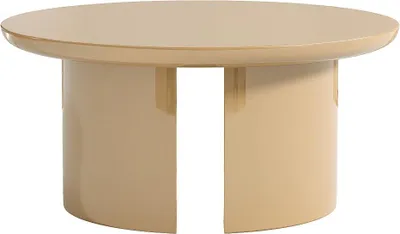 Produktbild von Couchtisch aus MDF-Platte – Lackiert in Beige – DERLALI