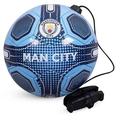 Produktbild von Manchester City FC - "Skills" Trainingsfußball RD2666 (2) (Himmelblau/Marineblau/Weiß)