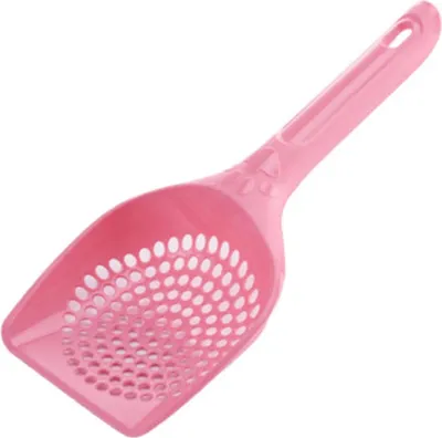 Produktbild von 1 Stück Katzenstreu Schaufel Reinigungswerkzeug, Katzenklo Schaufel, Katzenstreuschaufel, Klein Katzenstreu Scooper, Für Haustier Katzen Kätzchen Hunde (Rosa)