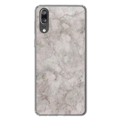 Produktbild von MuchoWow® Handyhülle Schutzhülle Hülle für Huawei P20 Marmor - Muster - Chic Silikon Softcase Handy Hülle - Hardcover