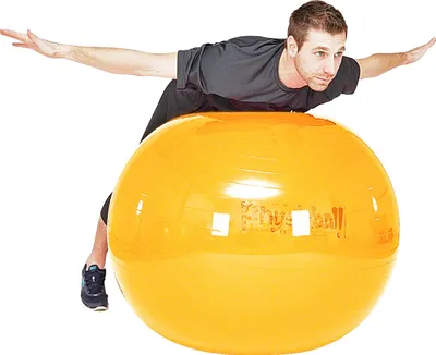 Produktbild von PEZZI Gymnastikball, Ø 105 cm, gelb