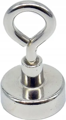 Obrázok produktu pre Magnetický Držiak Neodymový Magnet Silný Očko Ø20Mm Závesný Rybárenie