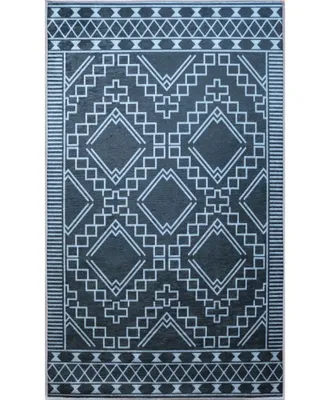 Produktbild von BERBERE Indoor-Teppich 120 x 180 cm – Schwarz