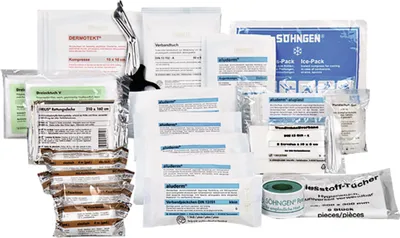 Produktbild von Ersatzfüllung und Nachfüllset für Verbandkasten nach DIN 13157